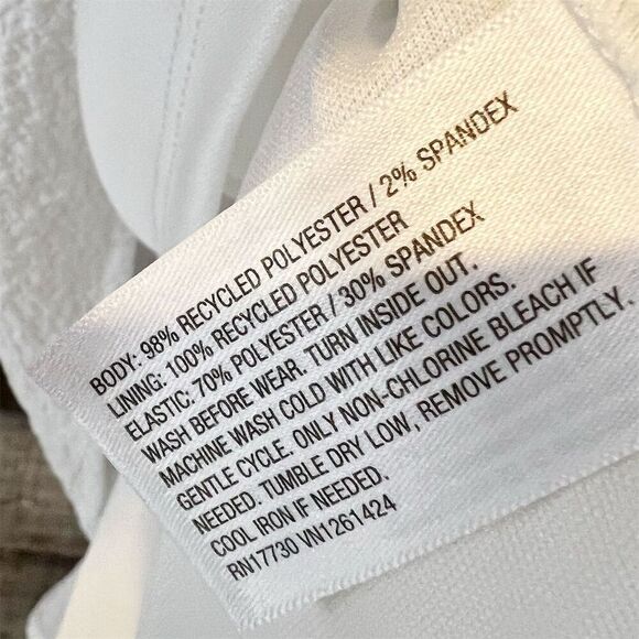 Art Class Girl’s White Smocked Tiered Dress M Knee Length Casual Spring - Picture 3 of 5